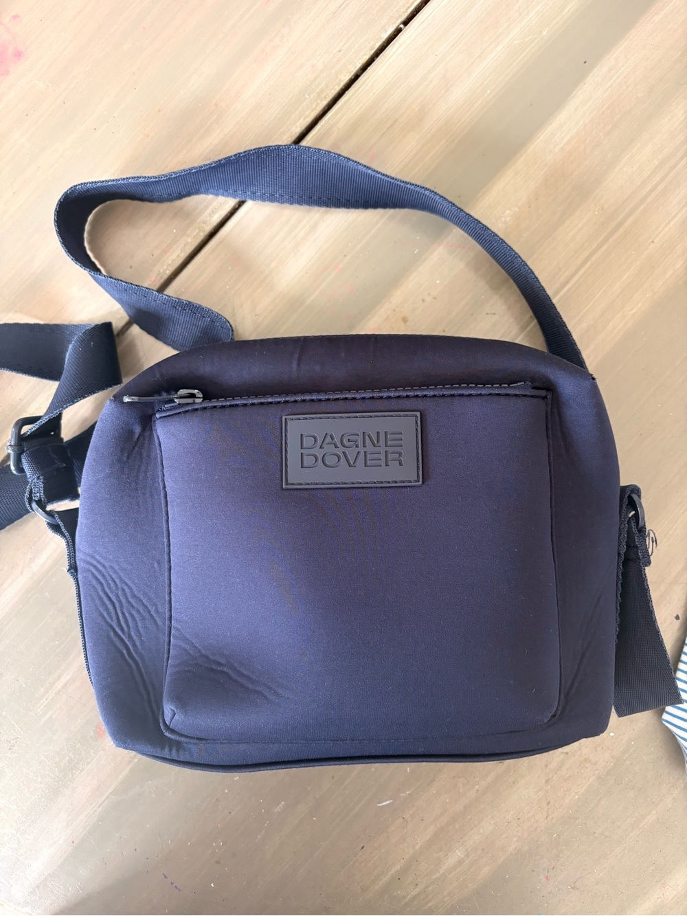 Dagne Dover Navy Crossbody Bag